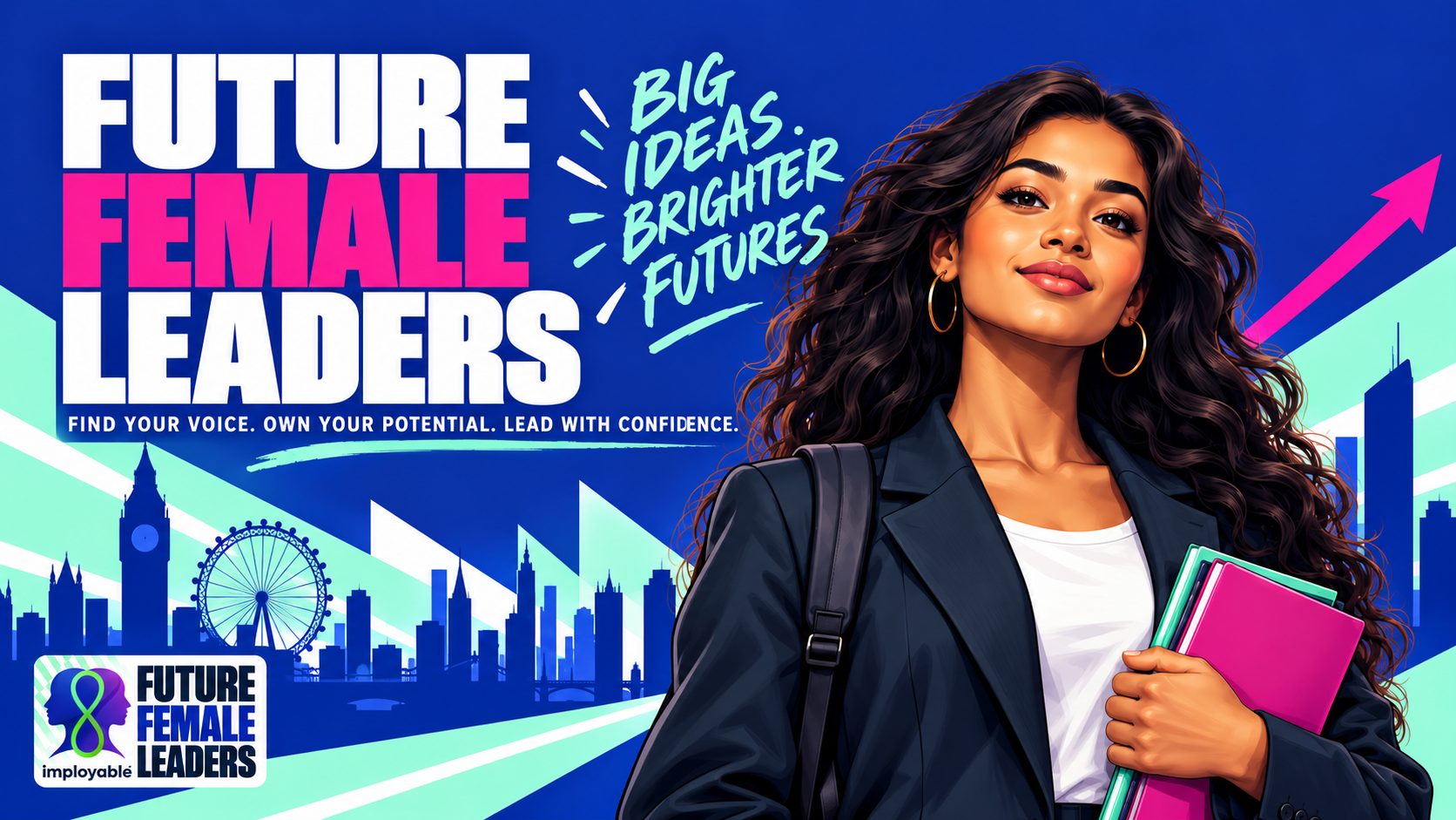 Future female leaders with London skyline.png